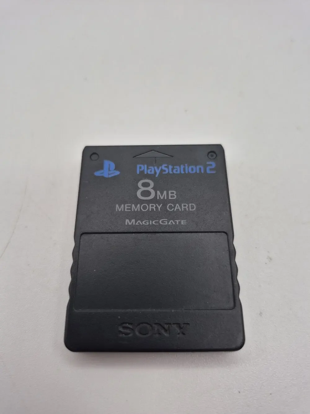 Sony PlayStation 2 8 MB Black Memory Card Magic gate Tested Read
